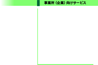 事業所（企業）向けサービス